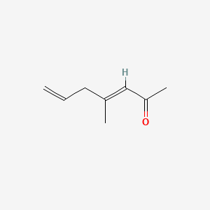 (3E)-4-methylhepta-3,6-dien-2-one