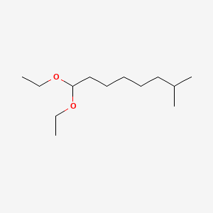 molecular formula C13H28O2 B13811510 Isononane, 1,1-diethoxy- CAS No. 67923-83-5