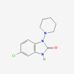 5-Chloro-2,3-dihydro-1-(piperidin-YL)1H-benzimidazole-2-one