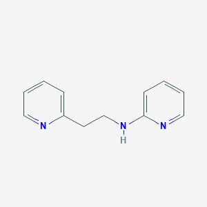 molecular formula C12H13N3 B13811706 N-(2-pyridin-2-ylethyl)pyridin-2-amine CAS No. 6311-99-5