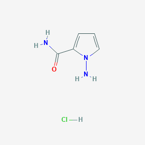 B1381175 1-Amino-1H-pyrrole-2-carboxamide hydrochloride CAS No. 1630906-75-0
