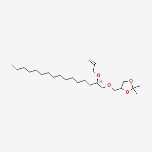 1,3-Dioxolane, 2,2-dimethyl-4-[[[2-(2-propenyloxy)hexadecyl]oxy]methyl]-