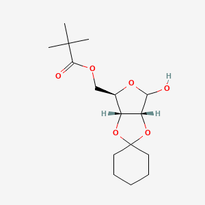 2,3-O-Cyclohexylidene-5-O-pivaloyl-D-ribofuranose