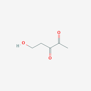 B138118 5-Hydroxy-2,3-pentanedione CAS No. 142937-56-2