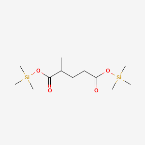 Pentanedioic acid, 2-methyl-, bis(trimethylsilyl) ester