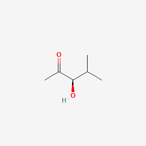 molecular formula C6H12O2 B13811891 (3R)-3-hydroxy-4-methylpentan-2-one 