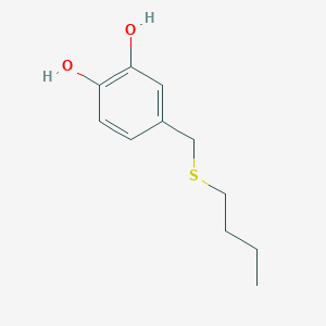 1,2-Benzenediol,4-[(butylthio)methyl]-