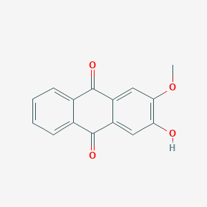 molecular formula C15H10O4 B13811939 2-Hydroxy-3-methoxyanthracene-9,10-dione CAS No. 51439-86-2