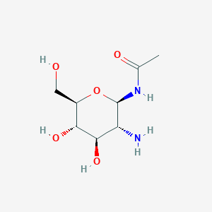 N-((2R,3R,4R,5S,6R)-3-Amino-4,5-dihydroxy-6-(hydroxymethyl)tetrahydro-2H-pyran-2-yl)acetamide