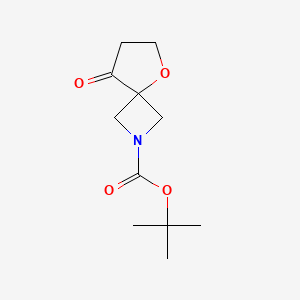 B1381204 tert-Butyl 8-oxo-5-oxa-2-azaspiro[3.4]octane-2-carboxylate CAS No. 1453315-97-3