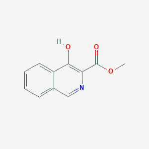 molecular formula C11H9NO3 B1381213 Methyl 4-hydroxyisoquinoline-3-carboxylate CAS No. 1108146-90-2