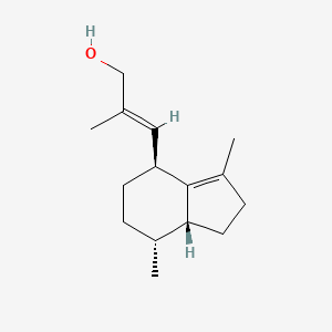 (E)-3-[(4S,7R,7aR)-3,7-dimethyl-2,4,5,6,7,7a-hexahydro-1H-inden-4-yl]-2-methylprop-2-en-1-ol