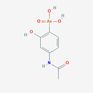 (4-Acetamido-2-hydroxyphenyl)arsonic acid