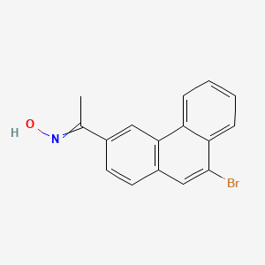 N-[1-(9-bromophenanthren-3-yl)ethylidene]hydroxylamine