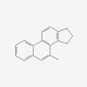 molecular formula C18H16 B13812641 7-methyl-16,17-dihydro-15H-cyclopenta[a]phenanthrene CAS No. 63020-76-8