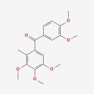 2-Methyl-3,3',4,4',5-pentamethoxybenzophenone