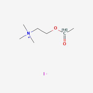 2-acetyloxyethyl(trimethyl)azanium;iodide