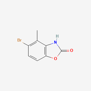 B1381294 5-Bromo-4-methylbenzo[d]oxazol-2(3H)-one CAS No. 1388042-52-1