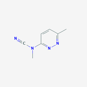 Methyl-(6-methylpyridazin-3-yl)cyanamide