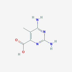 2,6-Diamino-5-methyl-4-pyrimidinecarboxylic acid