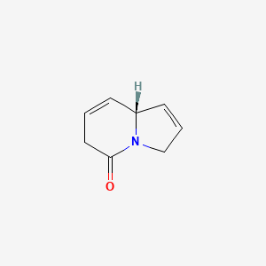 (8aR)-6,8a-dihydro-3H-indolizin-5-one