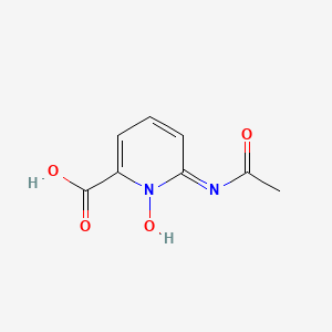 6-Acetylimino-1-hydroxypyridine-2-carboxylic acid