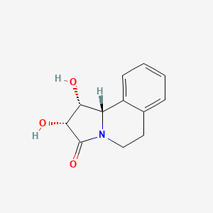 (1R,2R,10bS)-1,2-Dihydroxy-1,5,6,10b-tetrahydropyrrolo[2,1-a]isoquinolin-3(2H)-one