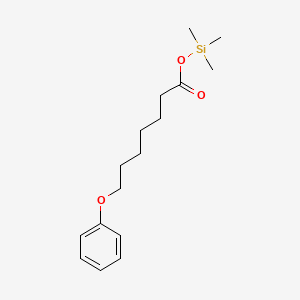 Trimethylsilyl 7-phenoxyheptanoate