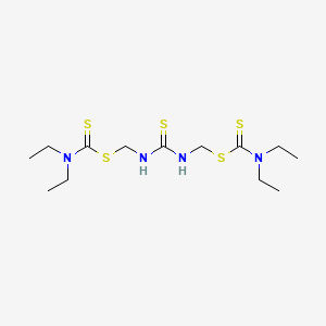 Carbonothioylbis(iminomethylene) bis(diethyldithiocarbamate)