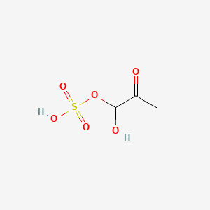 (1-Hydroxy-2-oxopropyl) hydrogen sulfate