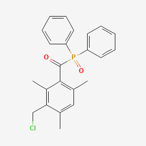 [3-(Chloromethyl)-2,4,6-trimethylphenyl](diphenylphosphoryl)methanone