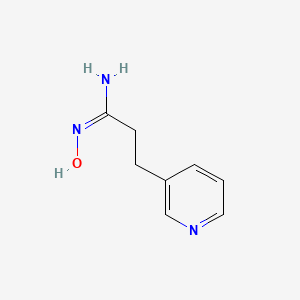 N-Hydroxy-3-pyridin-3-YL-propionamidine