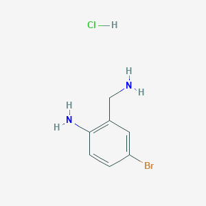 2-(Aminomethyl)-4-bromoaniline hydrochloride