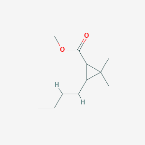 3-(1-Butenyl)-2,2-dimethylcyclo-propanoic acid methyl ether