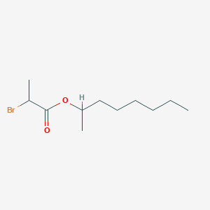 2-Bromopropionic acid, 2-octyl ester