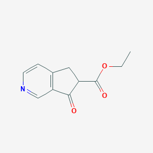 B1381390 ethyl 7-oxo-5H,6H,7H-cyclopenta[c]pyridine-6-carboxylate CAS No. 52402-36-5