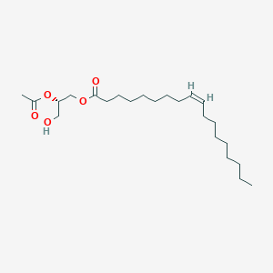 molecular formula C23H42O5 B013814 1-油酰-2-乙酰-sn-甘油 CAS No. 86390-77-4