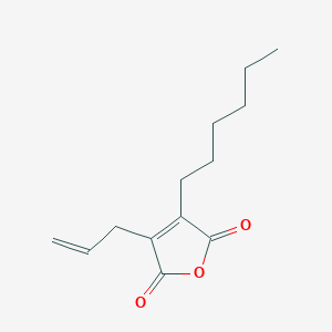 3-Hexyl-4-prop-2-enylfuran-2,5-dione