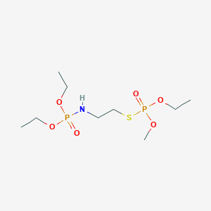 O-Ethyl O-methyl S-(O',O'-diethylphosphoramido)ethyl phosphorothioate