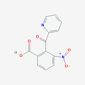 3-Nitro-2-(2-pyridinylcarbonyl)benzoic acid