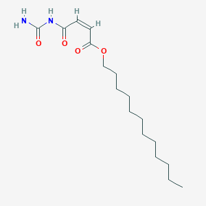 Maleuric acid, dodecyl ester