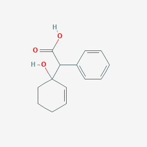 (1-Hydroxycyclohex-2-en-1-yl)(phenyl)acetic acid