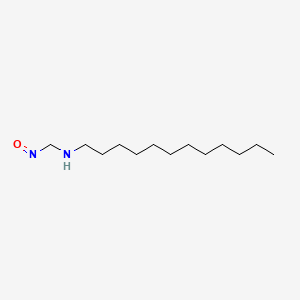 1-Dodecanamine, N-(nitrosomethyl)-