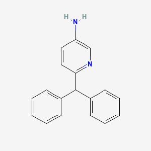 3-Pyridinamine,6-(diphenylmethyl)-