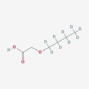 molecular formula C6H12O3 B1381456 Butoxy-D9-acetic acid CAS No. 669720-55-2