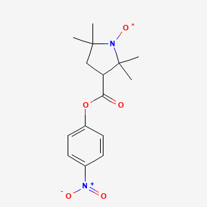 3-(4-Nitrophenoxycarbonyl)-2,2,5,5-tetramethyl-1-pyrrolidinyloxy