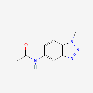 N-(1-methylbenzotriazol-5-yl)acetamide