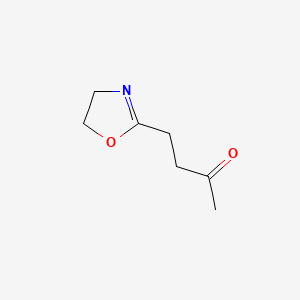 4-(4,5-Dihydro-1,3-oxazol-2-yl)butan-2-one