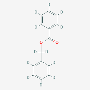 molecular formula C14H12O2 B1381483 Benzyl benzoate-D12 CAS No. 352431-26-6