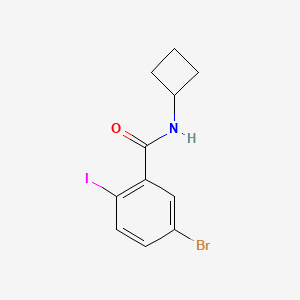5-Bromo-N-cyclobutyl-2-iodobenzamide